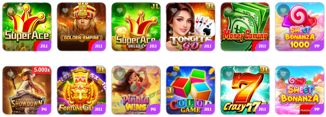 SLOTGO all games